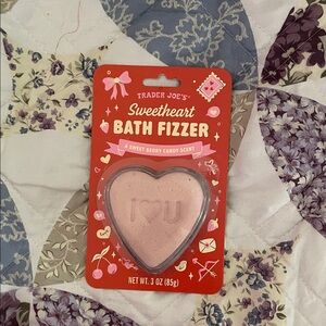 Trader Joe's Sweetheart Bath Fizzer - Pink